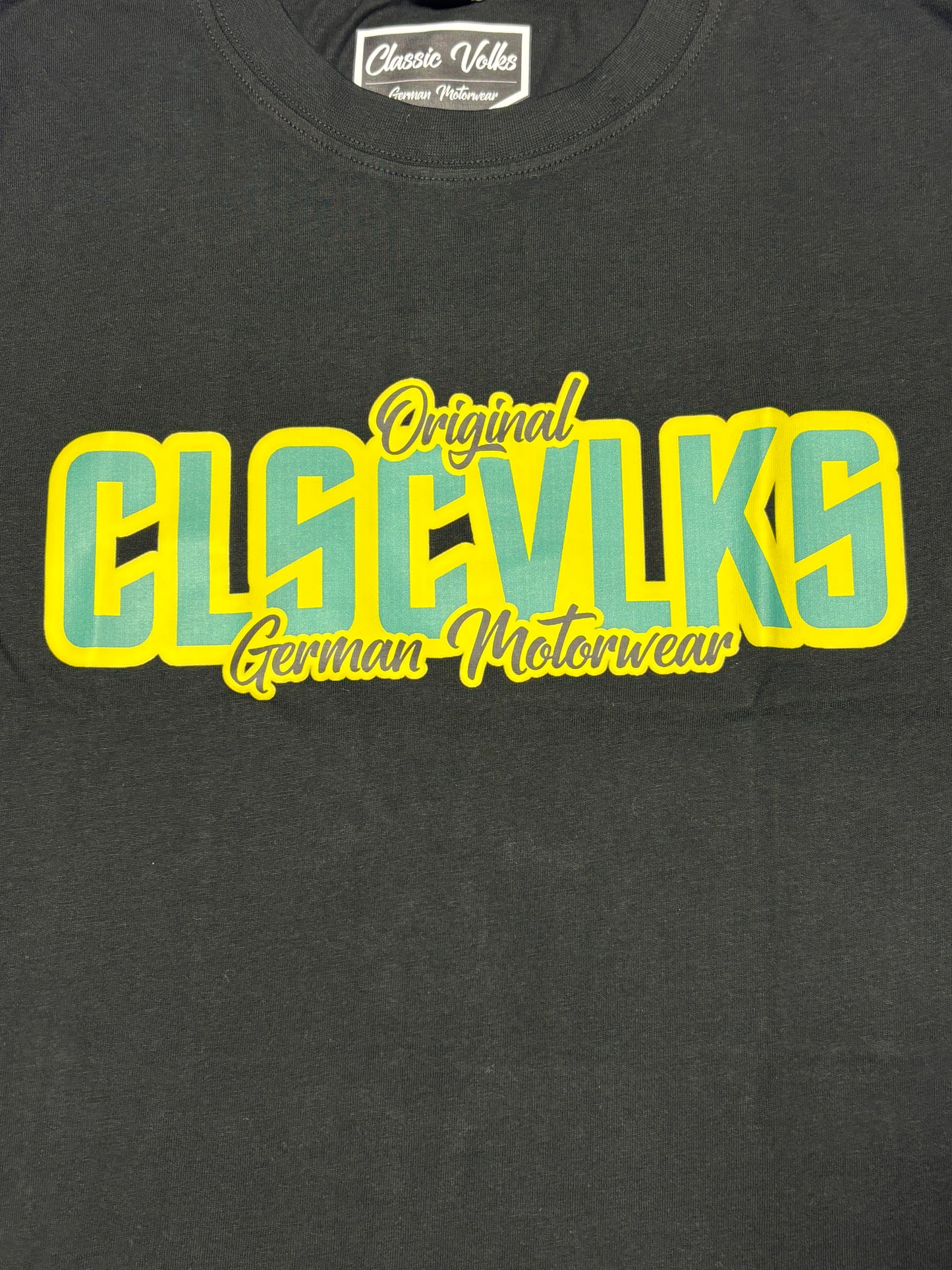 T-Shirt "CLSCVLKS" schwarz