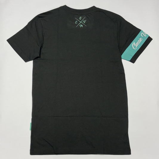 T-Shirt "CLSCVLKS" schwarz