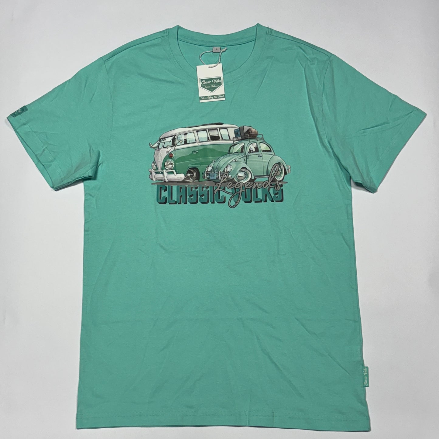 T-Shirt "LEGENDS" türkis