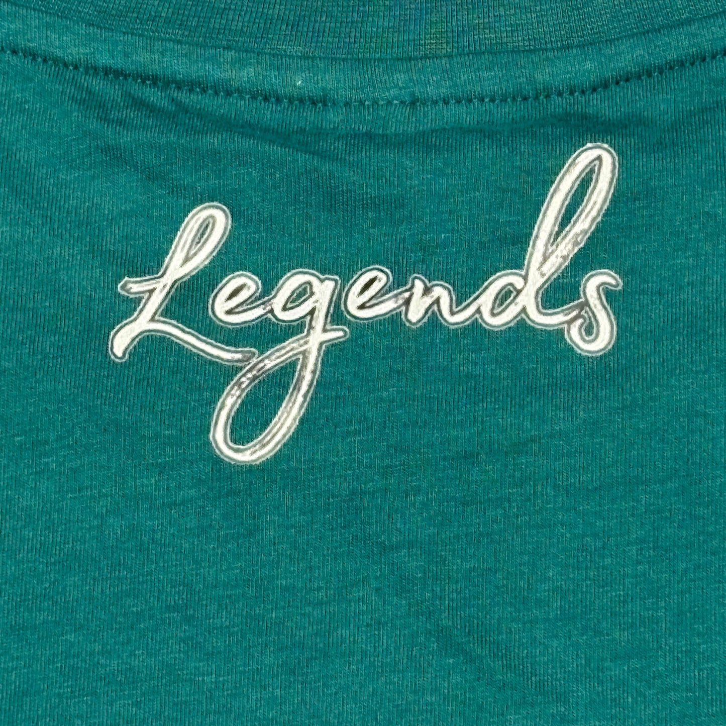 T-Shirt "LEGENDS" grün