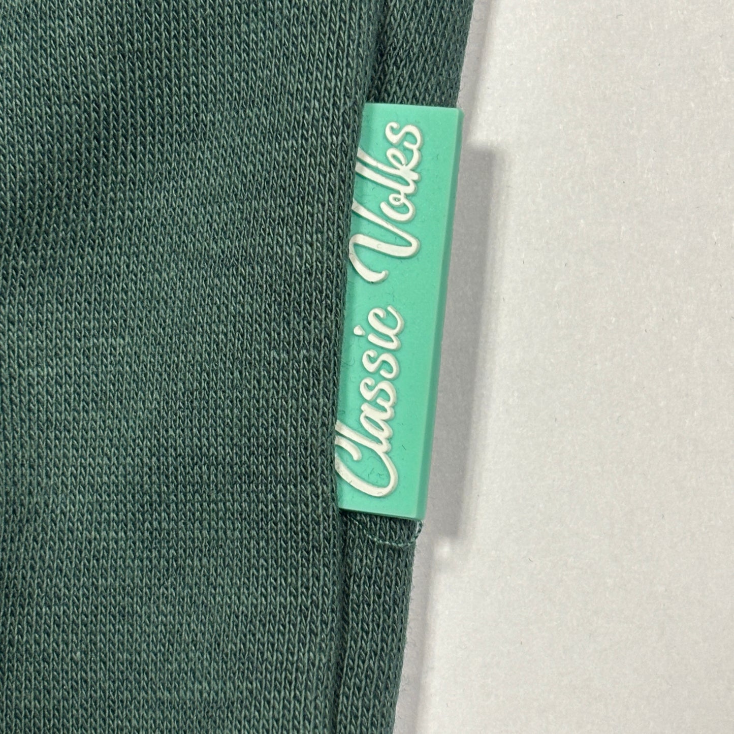 Hoodie "CLSCVLKS" grün