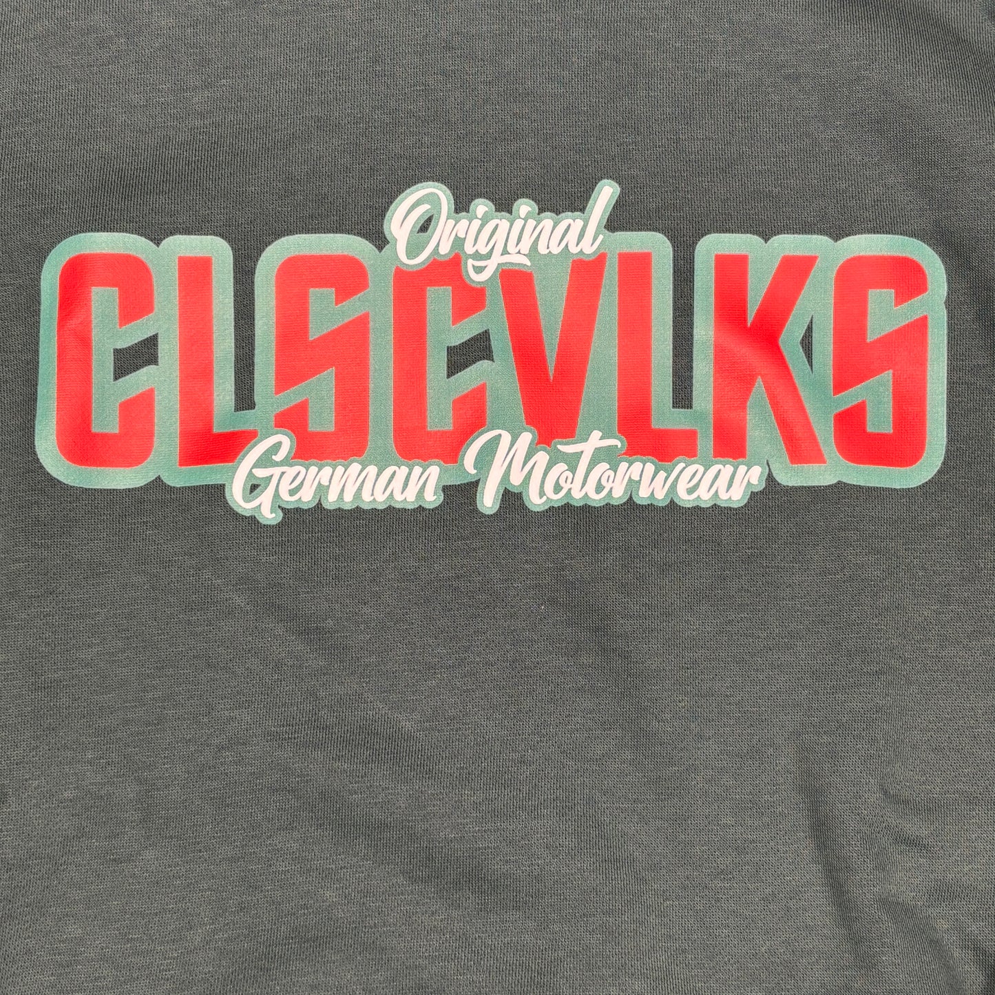 Hoodie "CLSCVLKS" grün