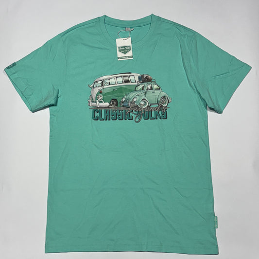 T-Shirt "LEGENDS" türkis