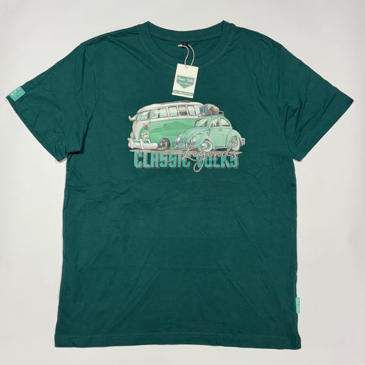 T-Shirt "LEGENDS" grün