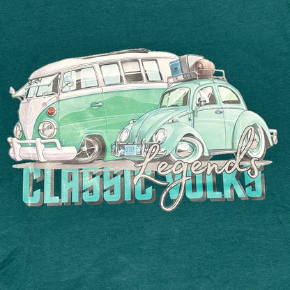 T-Shirt "LEGENDS" grün