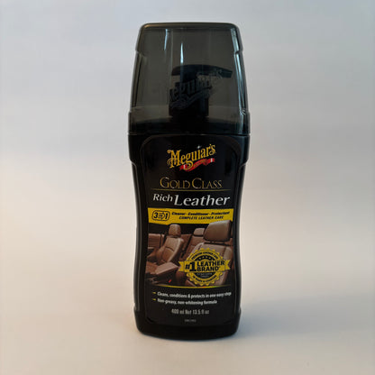 Meguiars Gold Class Rich Leather - Lederreinignung /- Pflege 400 ml