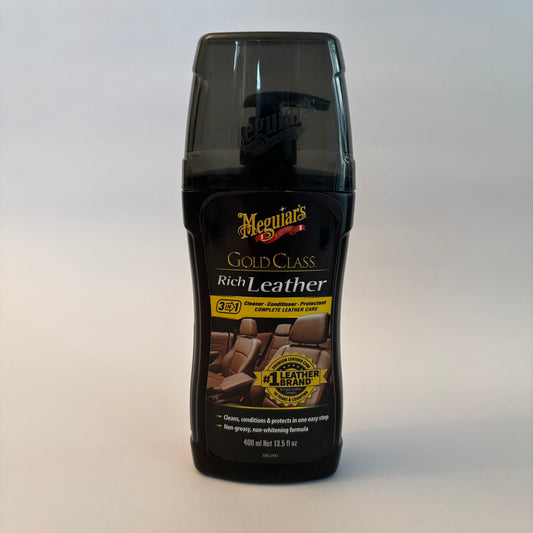 Meguiars Gold Class Rich Leather - Lederreinignung /- Pflege 400 ml